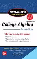 Cover of Schaums Easy Outline Of College Algebra | Second Edition