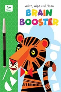Cover of Brain Booster - Write, Wipe and Clean Book