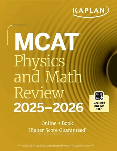 Cover of MCAT Physics and Math Review 2025-2026