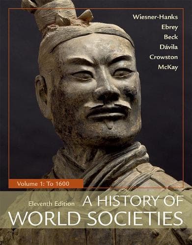 Cover of A History of World Societies, Value Edition, Volume 1