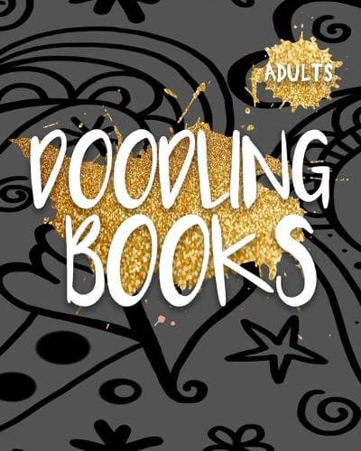 Cover of Adults Doodling Books