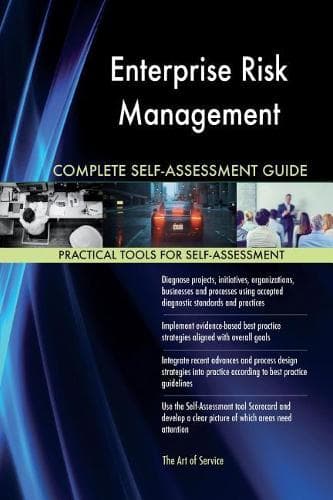 Cover of Enterprise Risk Management Complete Self-Assessment Guide