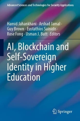 Cover of AI, Blockchain and Self-Sovereign Identity in Higher Education