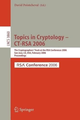 Cover of Topics in Cryptology -- CT-Rsa 2006