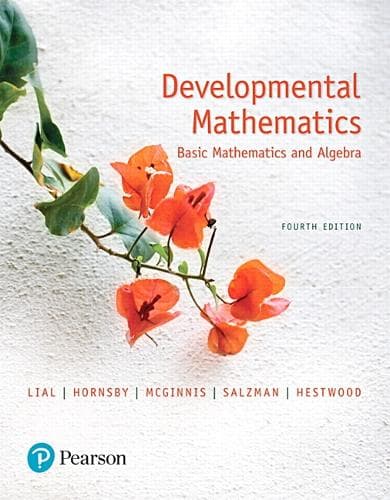 Cover of Developmental Mathematics