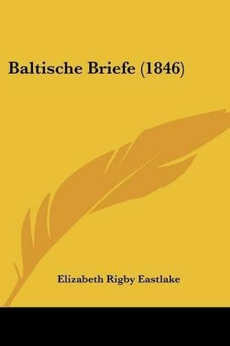 Cover of Baltische Briefe (1846)