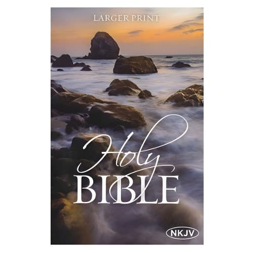 Cover of The NKJV, Holy Bible, Larger Print, Paperback