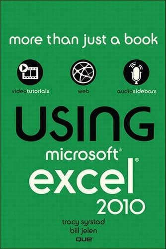Cover of Using Microsoft Excel 2010