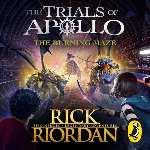 Cover of The Burning Maze (The Trials of Apollo Book 3)