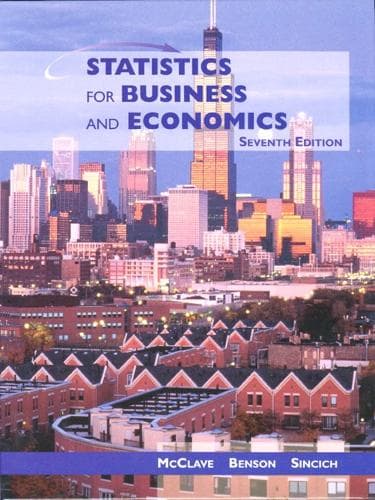 Cover of Statistics for Business and Economics & Microsoft Excel Supplement Package