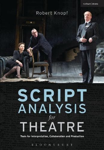 Cover of Script Analysis for Theatre
