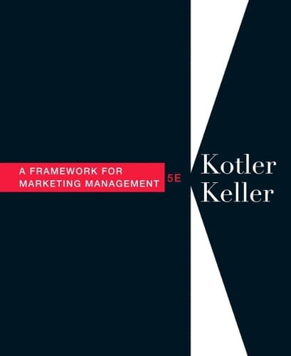 Cover of Framework for Marketing Management
