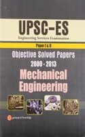 Cover of Upsc-Es Mechanical Engineering Objective Solved Papers I & Ii