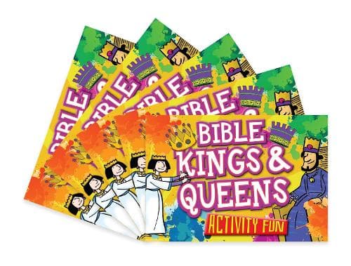 Cover of Bible Kings & Queens Activity Fun