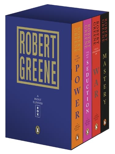 Cover of Robert Greene 4-Book Boxed Set