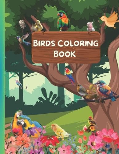 Cover of Birds Coloring Book