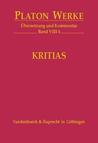 Cover of VIII 4 Kritias