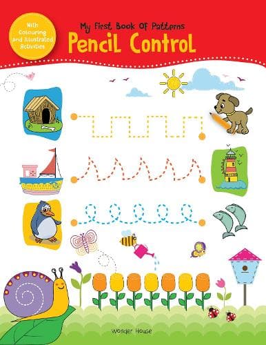 Cover of My First Book of Patterns Pencil Control: Patterns Practice book for kids (Pattern Writing)