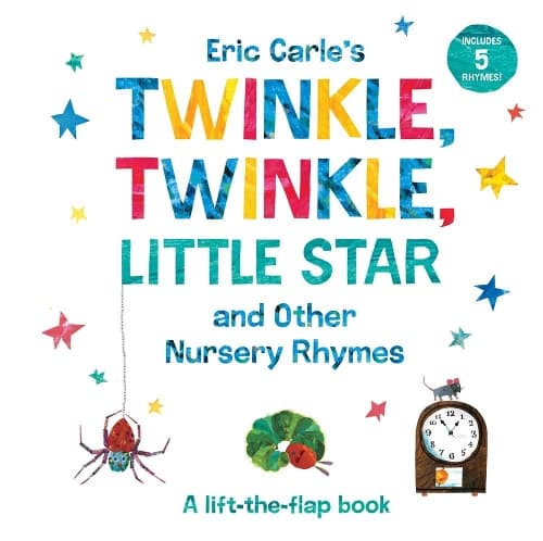 Cover of Eric Carle's Twinkle, Twinkle, Little Star and Other Nursery Rhymes