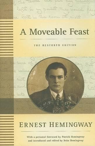 Cover of A Moveable Feast: The Restored Edition