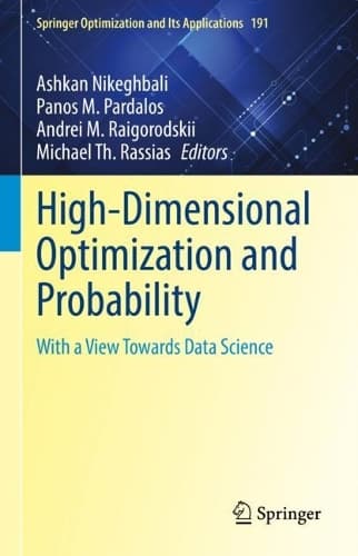 Cover of High-Dimensional Optimization and Probability
