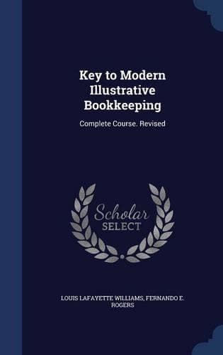 Cover of Key to Modern Illustrative Bookkeeping
