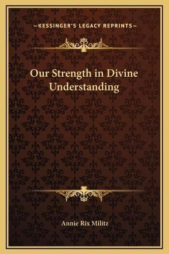 Cover of Our Strength in Divine Understanding