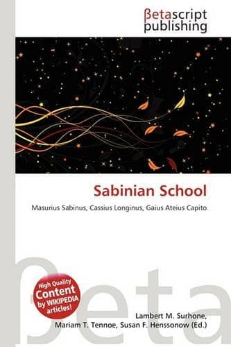 Cover of Sabinian School