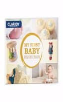 Cover of Clapjoy My First Baby Record Book Newborn Journal To Cherish Memories And Milestones Ideal Gift For Expecting Parents and Baby Shower
