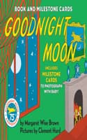 Cover of Goodnight Moon Board Book with Milestone Cards: Book and Milestone Cards