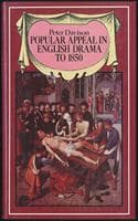 Cover of Popular Appeal in English Drama to 1850