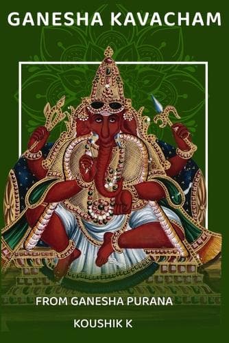 Cover of Ganesha Kavacham From Ganesha Purana