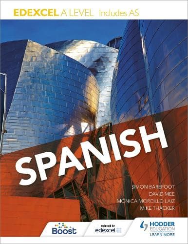 Cover of Edexcel A level Spanish (includes AS)