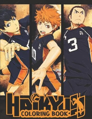 Cover of Haikyuu Coloring Book