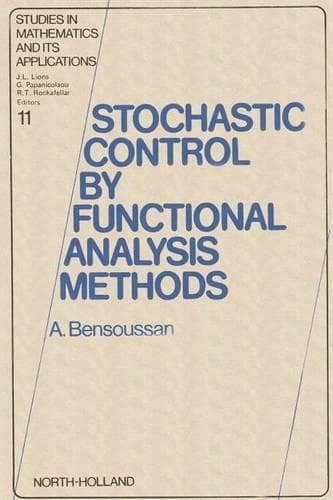 Cover of Stochastic Control by Functional Analysis Methods