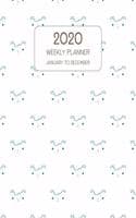 Cover of 2020 Weekly Planner January to December
