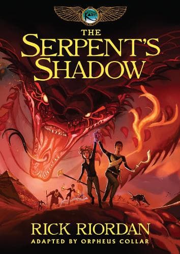 Cover of Kane Chronicles, The, Book Three: Serpent's Shadow: The Graphic Novel, The-Kane Chronicles, The, Book Three