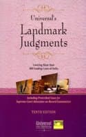 Cover of Landmark Judgments Covering More Than 100 Leading Cases of India