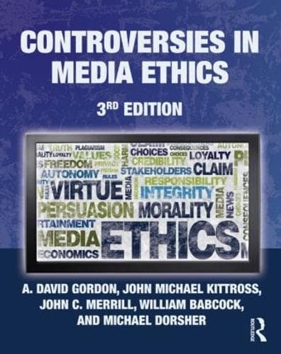 Cover of Controversies in Media Ethics