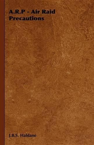 Cover of A.R.P - Air Raid Precautions