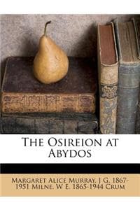 Cover of The Osireion at Abydos