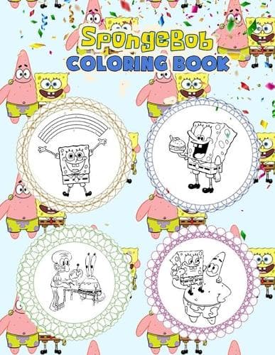 Cover of Spongebob Coloring Book