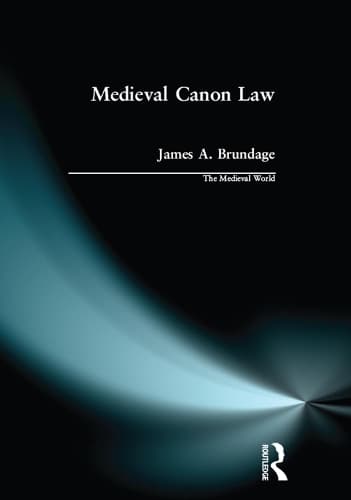 Cover of Medieval Canon Law