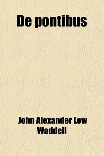 Cover of de Pontibus; A Pocket-Book for Bridge Engineers