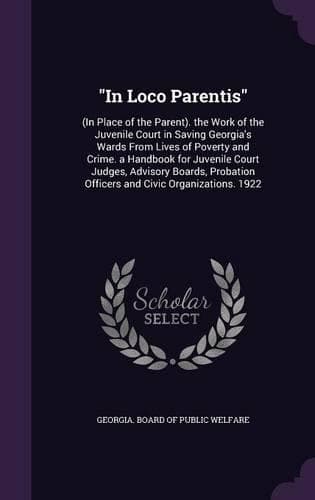 Cover of In Loco Parentis