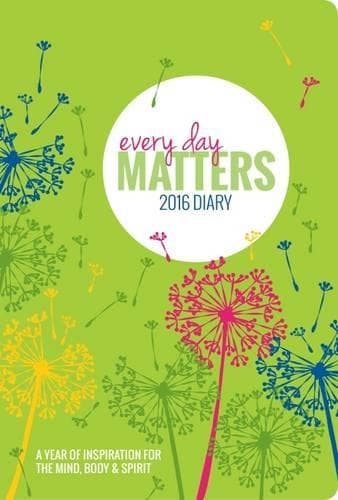 Cover of Every Day Matters 2016 Desk Diary