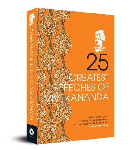 Cover of 25 Greatest Speeches of Vivekananda : Collectable Edition