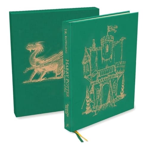 Cover of Harry Potter and the Goblet of Fire: The Illustrated Edition (Collector's Edition)