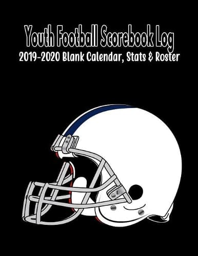 Cover of Youth Football Scorebook Log