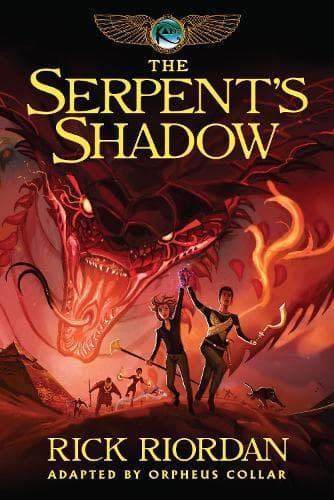 Cover of Kane Chronicles, The, Book Three: Serpent's Shadow: The Graphic Novel, The-Kane Chronicles, The, Book Three